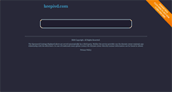 Desktop Screenshot of keepivd.com